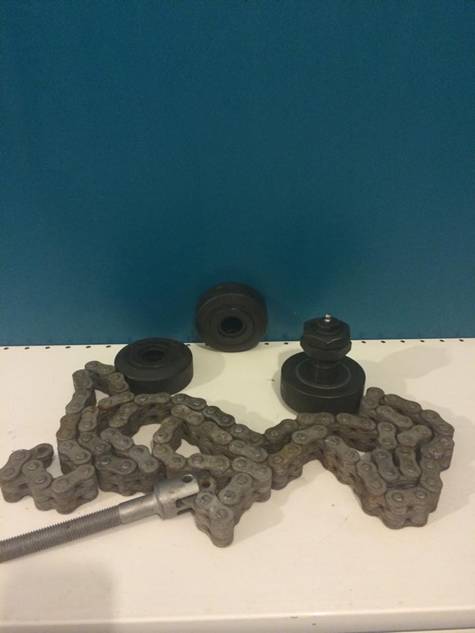 Moffett Mounty Spares - Mast chain and bearings